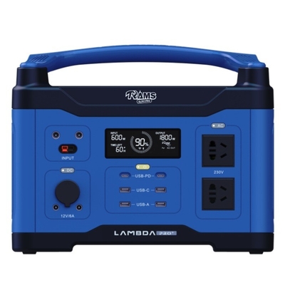 350W Portable Solar Power Generator 50Hz USB C65W Output Dengan Layar LCD