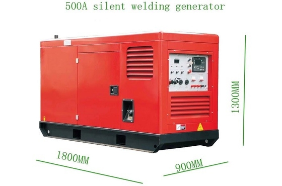 500A Diesel Welding Machine Generator Arc Brushless Self Excitation