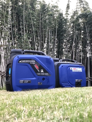 Genset Portable 62db Pembangkit Listrik Diam Inverter 2kw Kebisingan Rendah