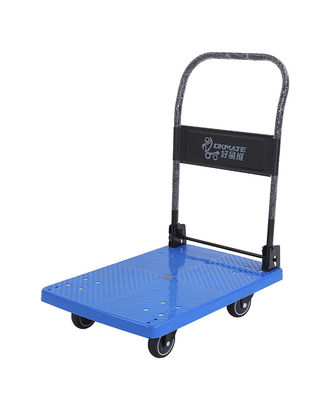 Diperkuat 4 SILENT Wheel Foldable Cart Trolley 180KG Feet Folding