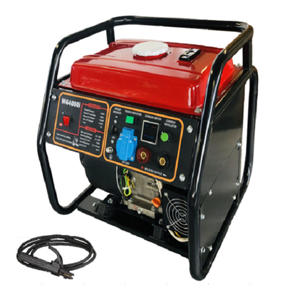 420cc 200A Generator Pengelasan Bensin Portabel 230V AC Bensin Didorong Tukang Las