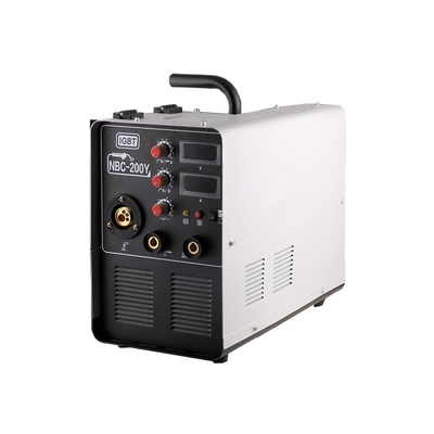 Single Tube Portable Gas Welder Generator 6.4KVA IGBT mesin las NBC 200Y