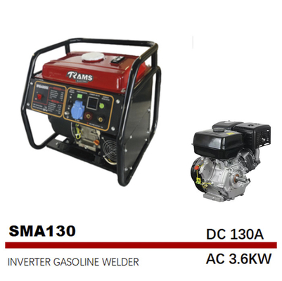 Bensin Tangan Mulai Peralatan Las MMA SMAW Mesin las 130A 230V