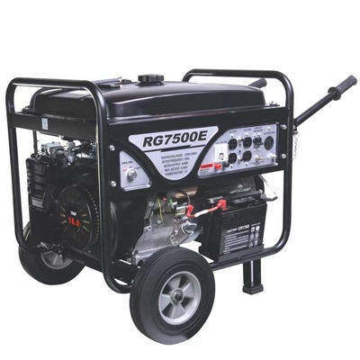 Mesin 190F Generator Listrik Portabel Bensin 6kw Manual Mulai Listrik
