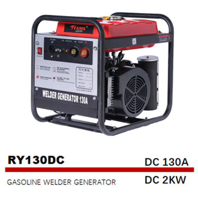 240V 110V Inverter Welder Generator 130A Arus Langsung Berat 45kg