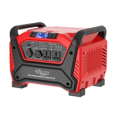 Pembangkit Listrik Cadangan Portabel 1000W 1250Wh Catu Daya Portabel Serbaguna