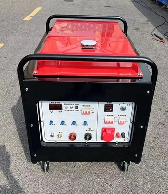 4 Stroke Air Cooled Diesel Welding Generator 300A Dengan Tangki Diesel 25L