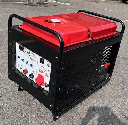 4 Stroke Air Cooled Diesel Welding Generator 300A Dengan Tangki Diesel 25L
