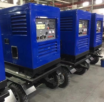 600A Diesel Powered Welder Generator Kontrol LCD Turbocharged