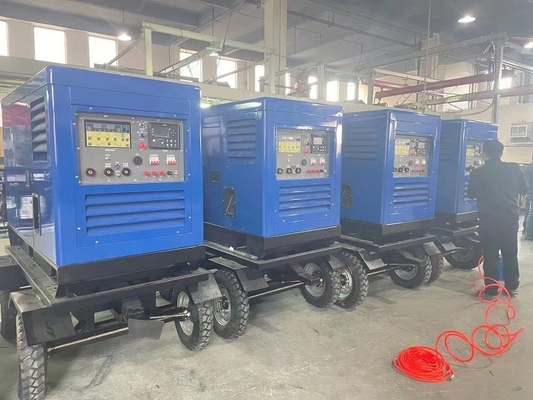 600A Diesel Powered Welder Generator Kontrol LCD Turbocharged