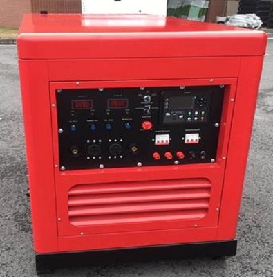 300A Diam Diesel Welding Generator LCD panel kontrol motor listrik DC12V