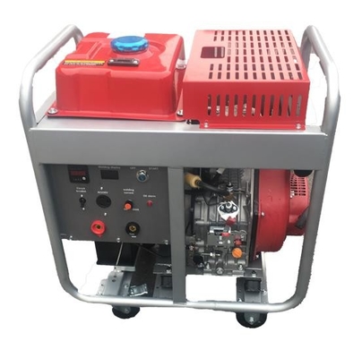 Mesin Las Generator Diesel 250A Silinder tunggal Fouer stroke berpendingin udara paksa