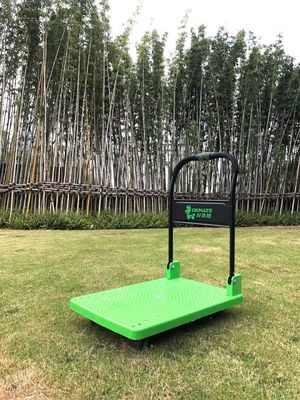 Kenakan Platform Lipat Trolley Dolly Cart Dengan Roda SILENT 330KG Heavy Duty