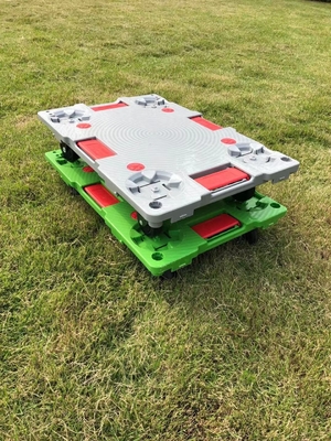 CE ISO9001150kg Lipat Platform Trolley Turtle Ringan