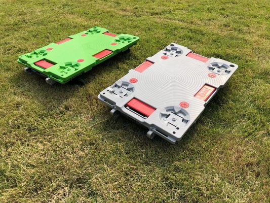 CE ISO9001150kg Lipat Platform Trolley Turtle Ringan