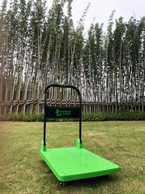Trolley Trolley Platform Lipat Satu Tangan SILENT 180kg Polypropylene Deck