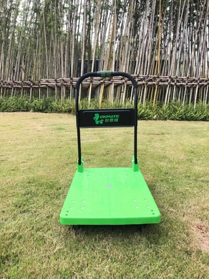 Trolley Trolley Platform Lipat Satu Tangan SILENT 180kg Polypropylene Deck