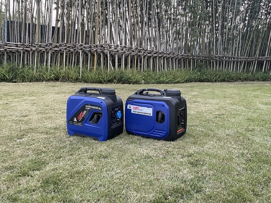 Genset Portable 62db Pembangkit Listrik Diam Inverter 2kw Kebisingan Rendah
