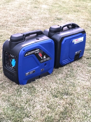 Genset Portable 62db Pembangkit Listrik Diam Inverter 2kw Kebisingan Rendah
