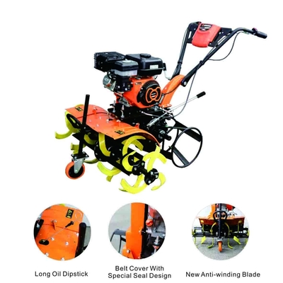 Recoil GT620 Mini Power Belt Tiller Lebar Penggaraman 620 - 860mm