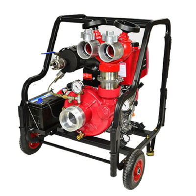 85m Tinggi Mengangkat Pompa Pemadam Kebakaran Portabel 45m3 h Perpindahan 3600RPM