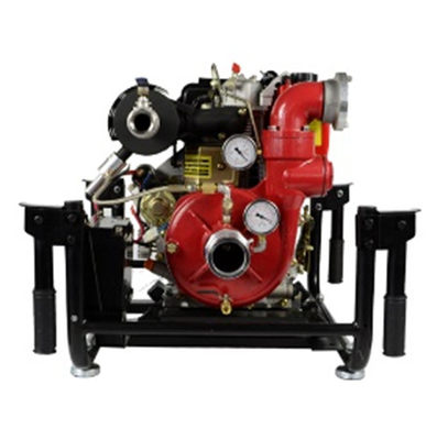 Pompa Pemadam Kebakaran Sepenuhnya Otomatis 11HP 12HP Pompa Diesel Knalpot Tanpa Air