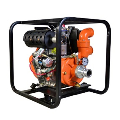 Pompa Pemadam Kebakaran Sepenuhnya Otomatis 11HP 12HP Pompa Diesel Knalpot Tanpa Air
