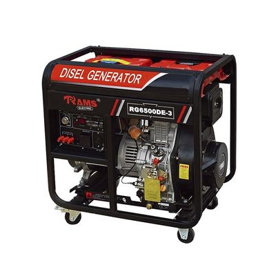 Mulai Listrik 5kw Diesel Generator 389cc Pemindahan Mesin 4 tak