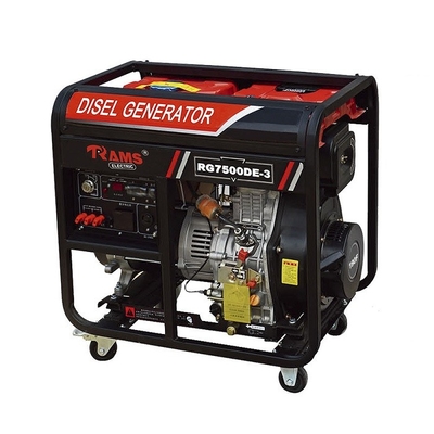 190FD Generator Listrik Portabel 60HZ 6kw Diesel Genset 120V 220V 240V