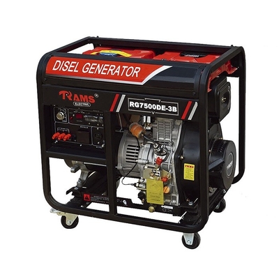 190FD Generator Listrik Portabel 60HZ 6kw Diesel Genset 120V 220V 240V