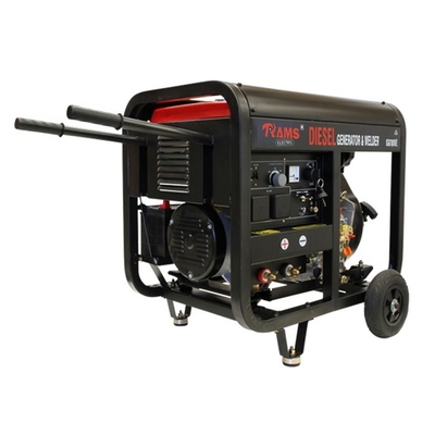 160A Motor Generator Mesin Diesel Welder Generator Fase Tunggal 116kg