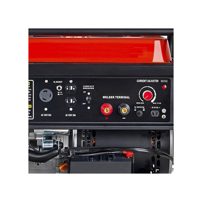 16HP 4 Stroke Mesin Didorong Tukang Las Generator 120A Inverter Welder