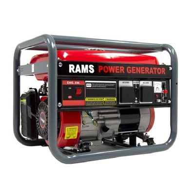 2.8kw Bensin Generator Listrik Portabel Tangki Bahan Bakar 15L Mesin 4 Langkah