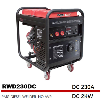 TIG Diesel Welding Generator 230A Generator 192FE Tukang Las Mesin