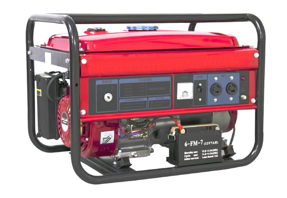 3kw bensin Bensin Generator Portabel 170F 4 Stroke Mesin Silinder Tunggal