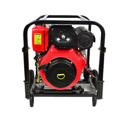 2 Inch Cast Iron Fire Fighting Pumps 33m3 / jam 50mm Inlet Outlet Mesin Diesel
