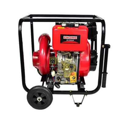 Pompa Mesin Diesel Besi Cor Angkat Tinggi 4X3 Inch Untuk Pemadam Kebakaran Outlet 80mm