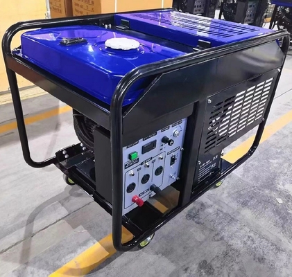 Pemindahan 688CC Generator Watt Tinggi 10KW V TWIN Output Tinggi
