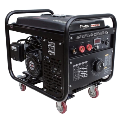 250 Amp Arc Welding Generator Tangki Bensin Frekuensi Menengah 25L