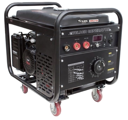 RWG210AC 210A Electric Arc Welding Generator Bensin Mesin 15HP