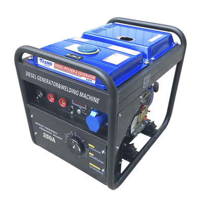 Generator Pengelasan Diesel SMAW 250A RWD250AC Jenis Frekuensi Menengah