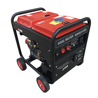Generator Las Diesel Magnet Permanen PMG 210A GTAW Mulai Listrik