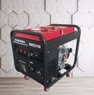 210A Stick Genset Diesel Welder Generator AC 3kw Mesin Tembaga Penuh