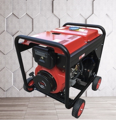 230A Stick Welding Generator Frekuensi Menengah 25L Tangki Bahan Bakar Diesel Stick Welder