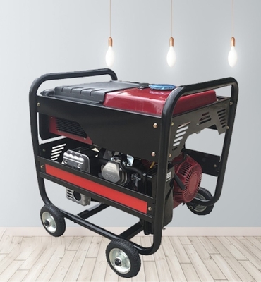 210A Mesin Didorong Tukang Las Bensin Magnet Permanen AC 3kw